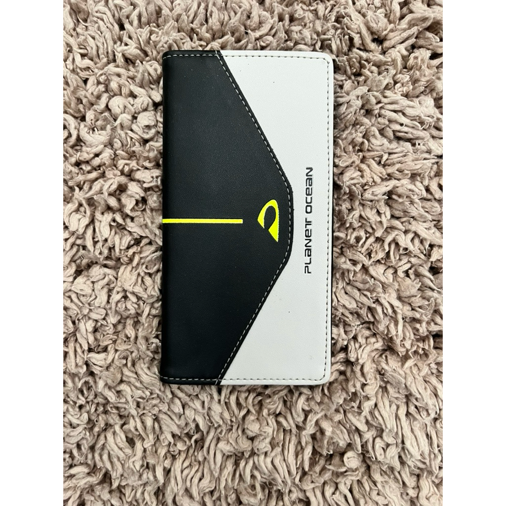 Dompet Pria Planet Ocean | Dompet Lipat Kulit Sintetis | Dompet Minimalis Stylish | Dompet Kartu dan