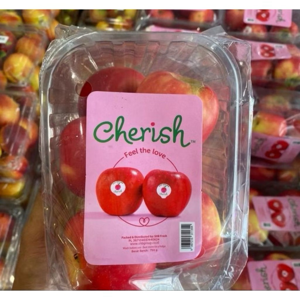 

Apple Cherish New Zeland Garing Manis 750 Grm