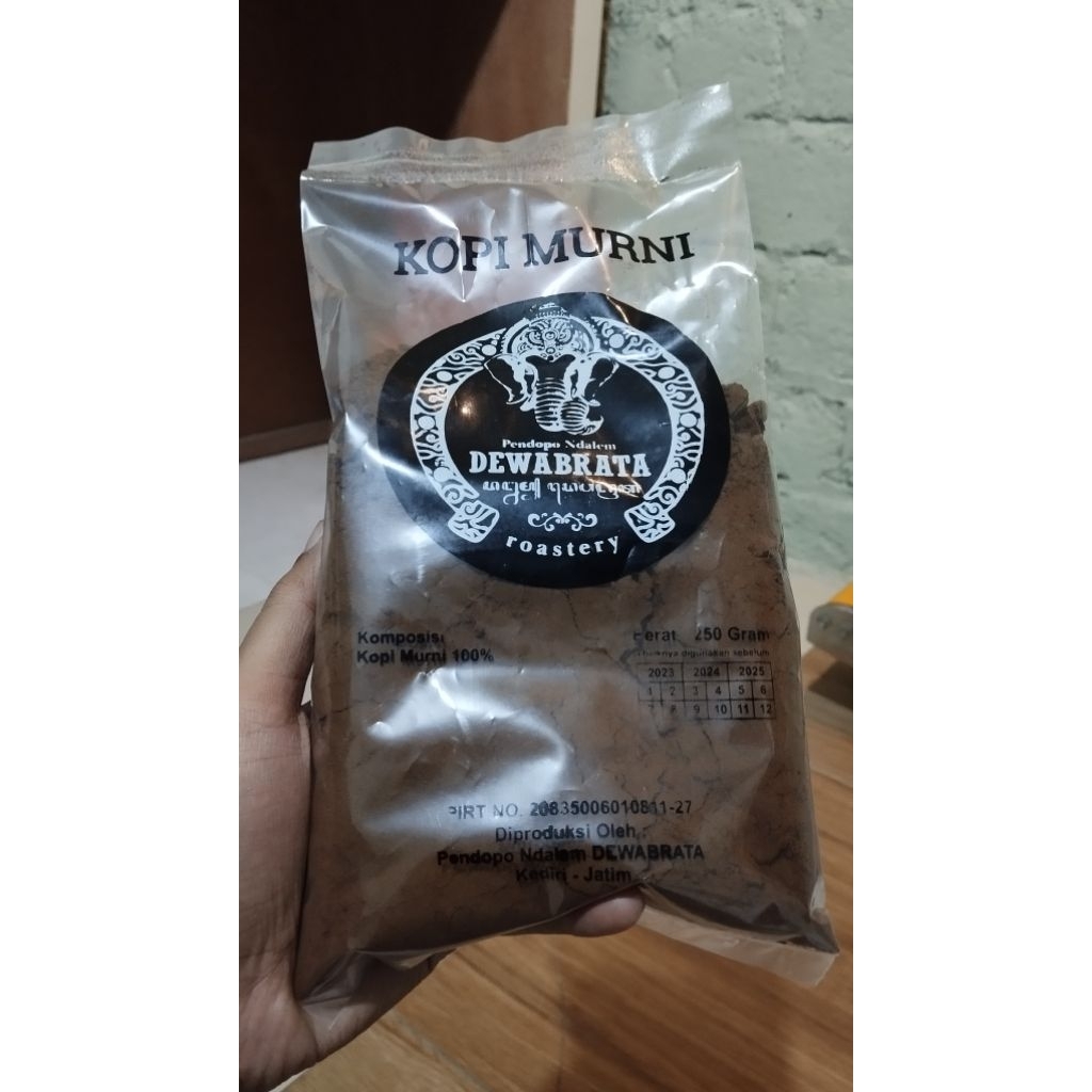 

Promo kopi bubuk murni 100% tanpa campuran || kemasan 250gram || rasa bisa diandalkan