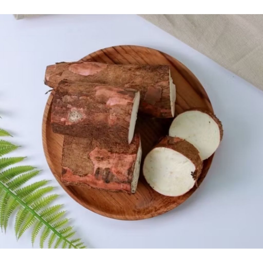 

Singkong Mentah Pulen/Singkong Kulit Merah/isi 500gram