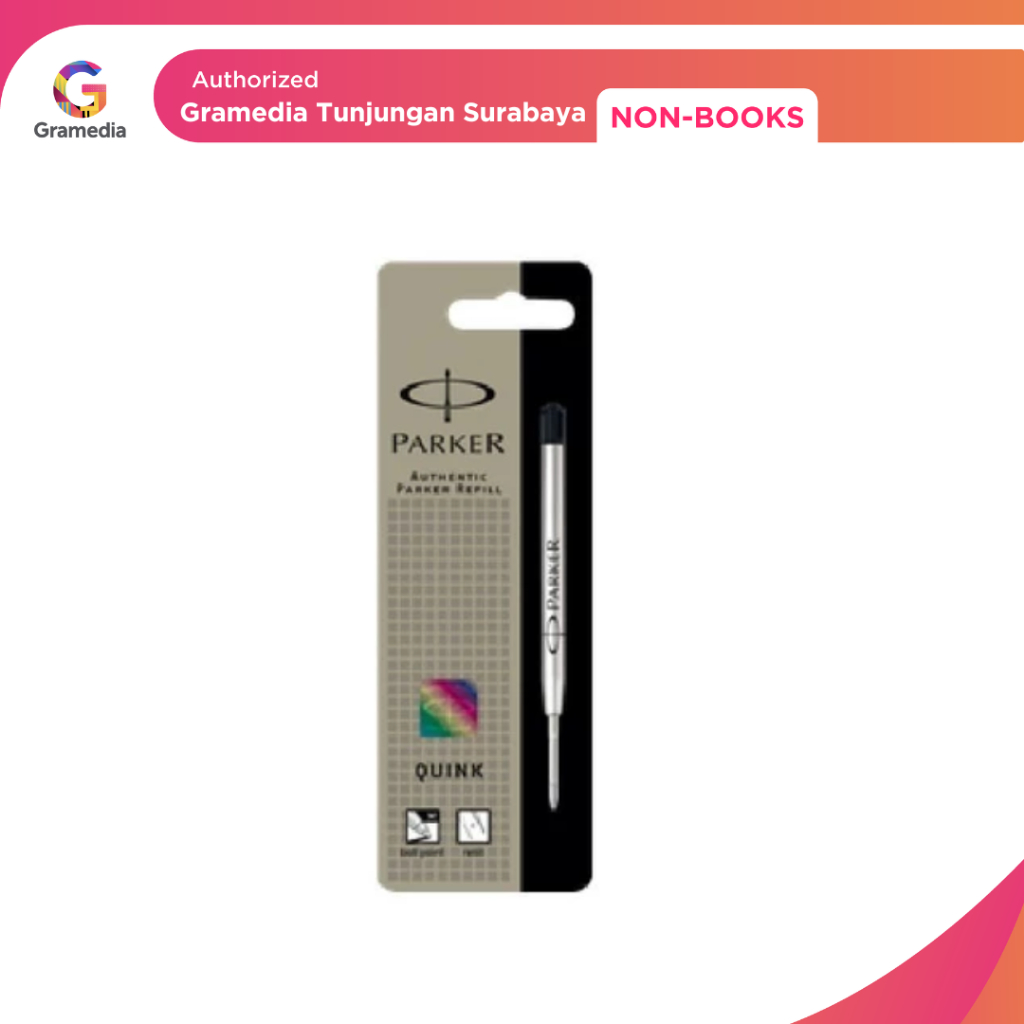 

Gramedia Tunjungan : Parker Refill Ballpoint Black M isi 1 (8017101)
