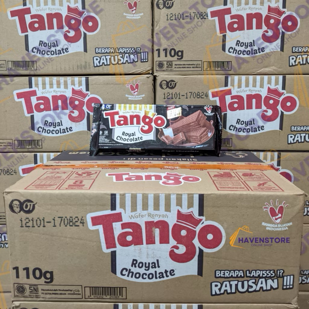 

[1 DUS ISI 24 PCS] TANGO WAFER COKLAT 100g x 24 PCS