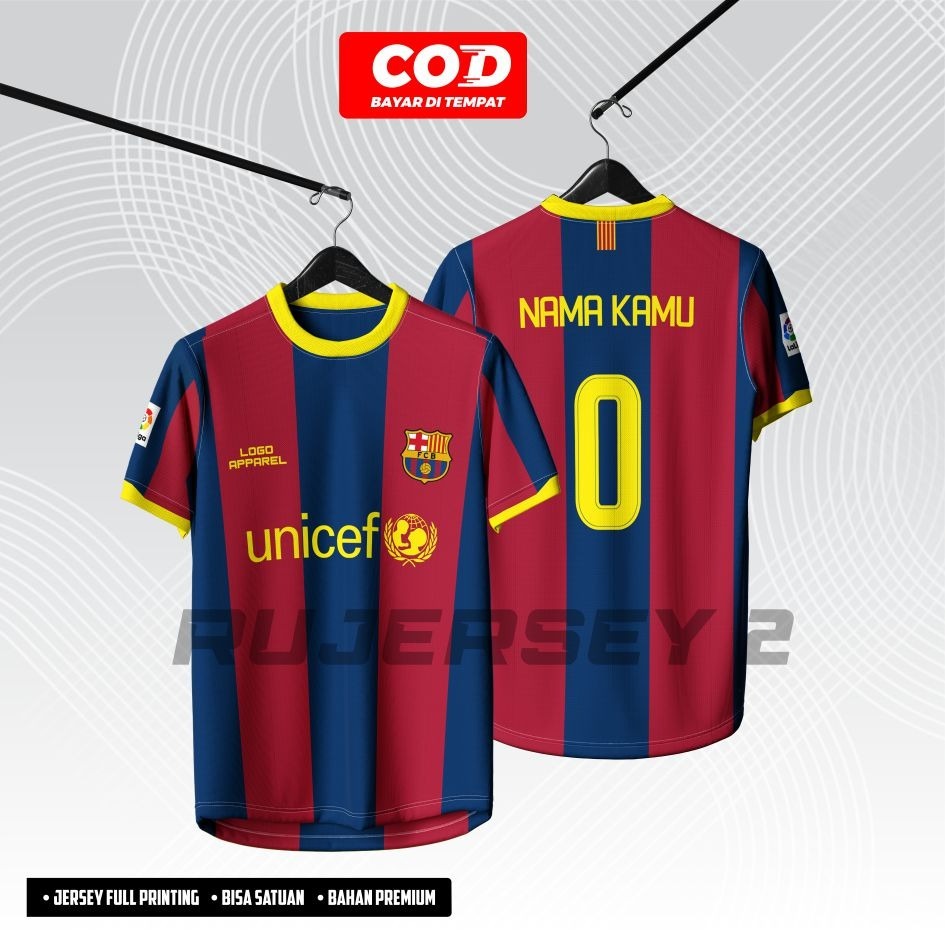 Jersey Barcelona 2010/2011 Printing
