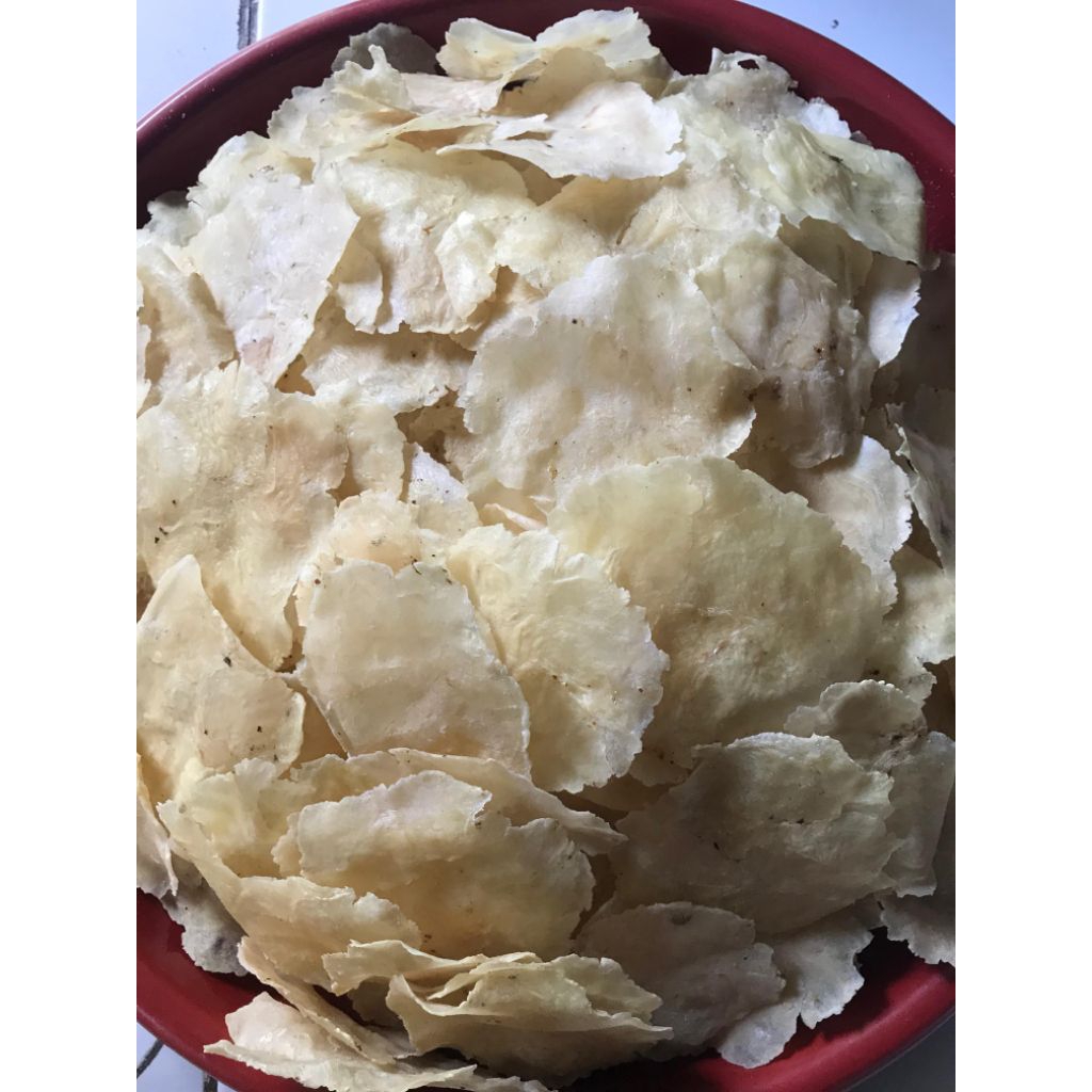 

emping melinjo murah berkualitas super dan tipis 1kg