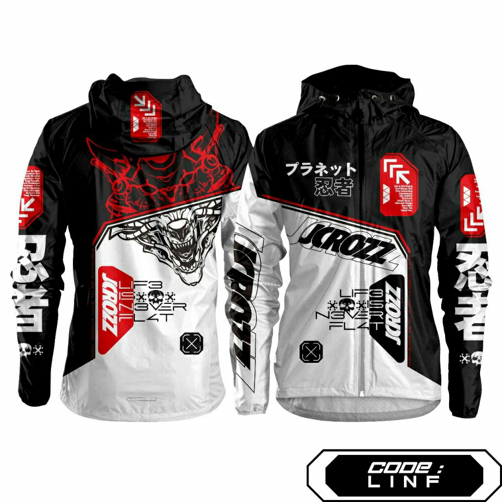 jaket bermotor jaketparachute jaket supermoto