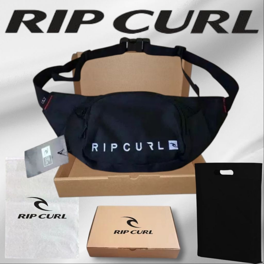Waistbag ripcurl Tas Selempang Ripcurl Tas Ripcurl Tas Pinggang Ripcurl Logo Bordir