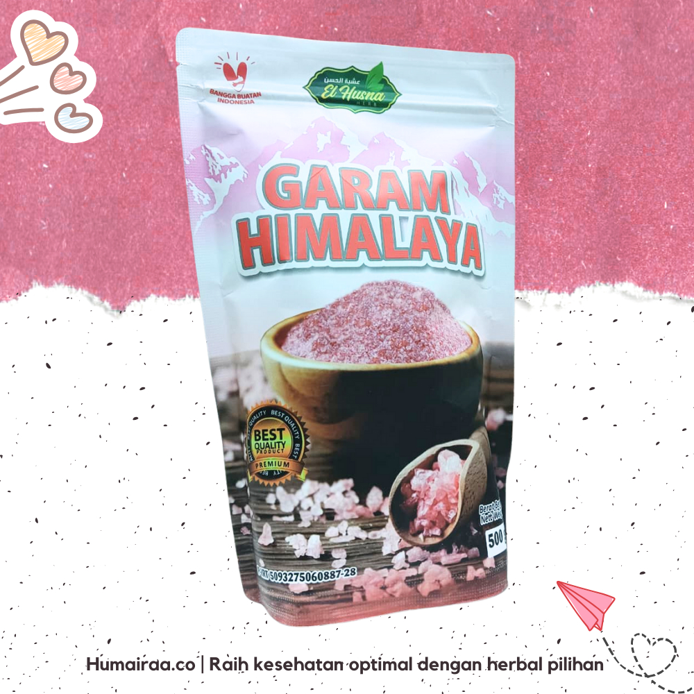 

Garam Himalaya El Husna 500 Gram 100% ORIGINAL TANPA RAGU OBAT HERBAL BPOM HALAL MUI DINKES PIRT