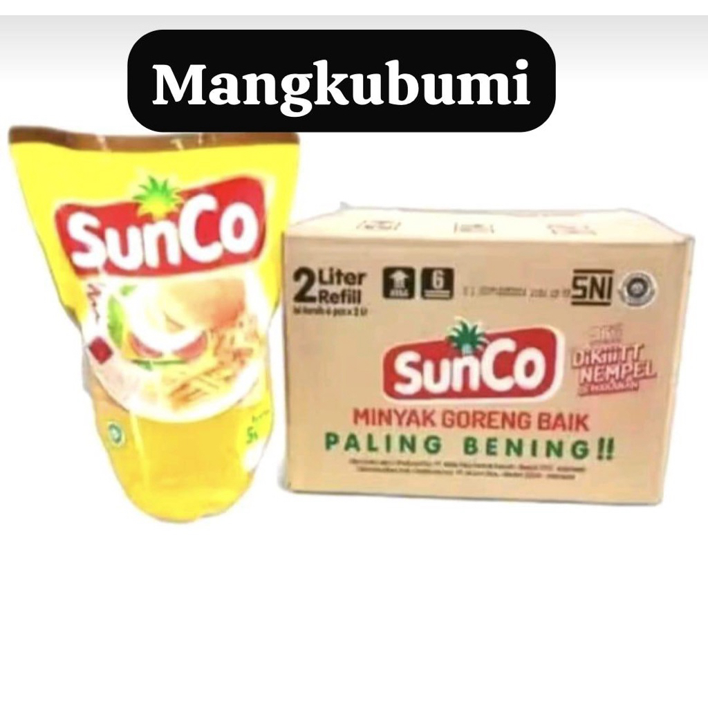 

Minyak goreng sunco 2liter refill kartonan