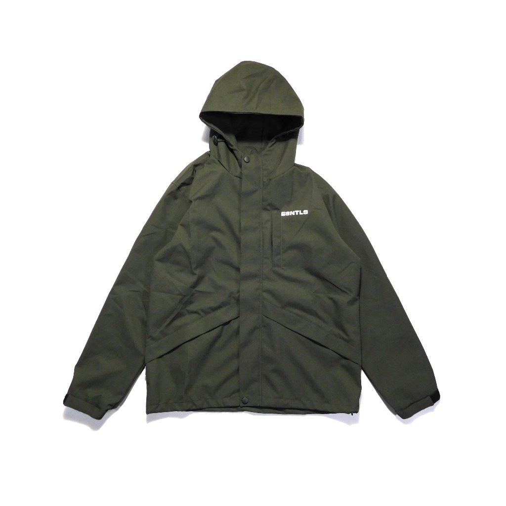 Esntls - Jaket Parasut BROMO OLIVE - Jacket Pria