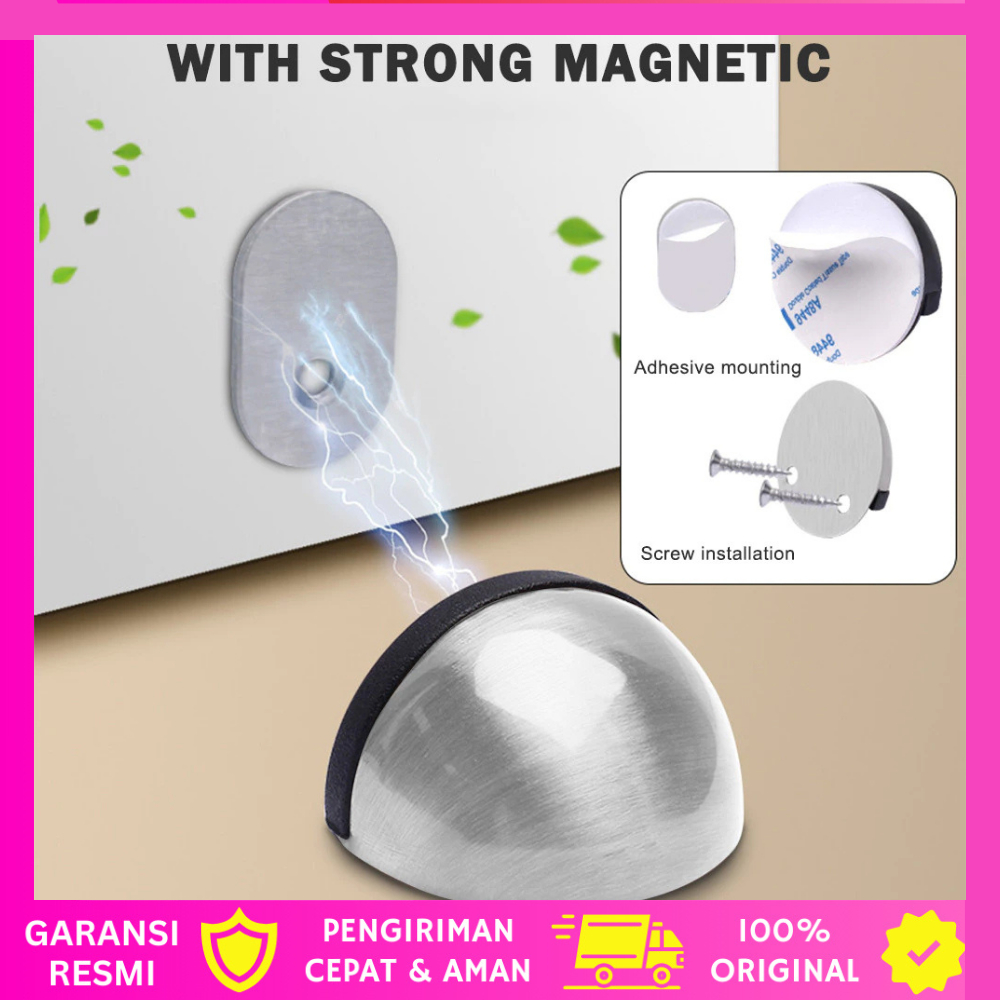 Penahan Pintu Stainless SteelDoor Stopper Dekson Aksesoris Pintu Murah Asli dan Berkualitas
