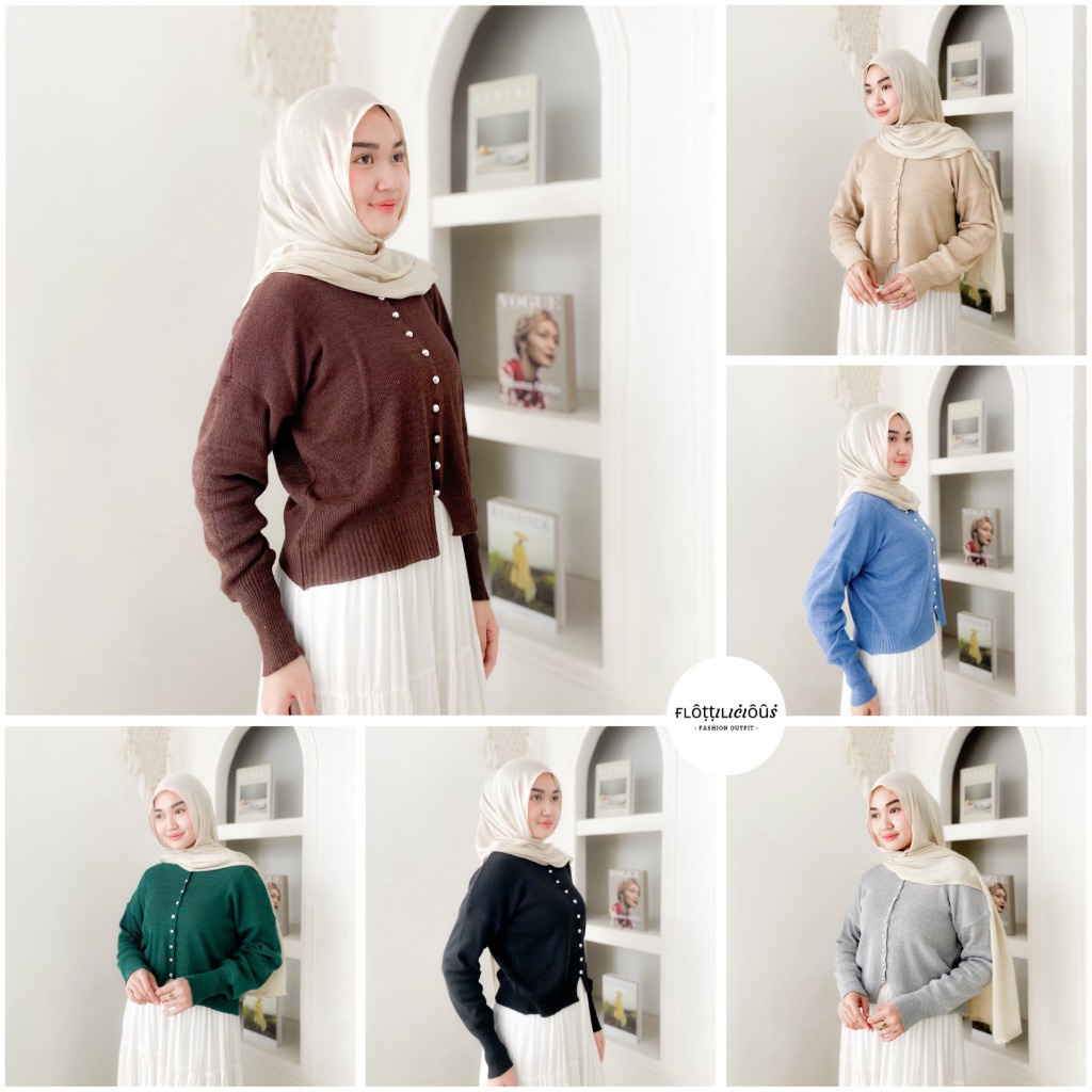 MALA CARDY-FLOTTILICIOUS / Baju Atasan Wanita / Outfit Wanita Terbaru Kekinian