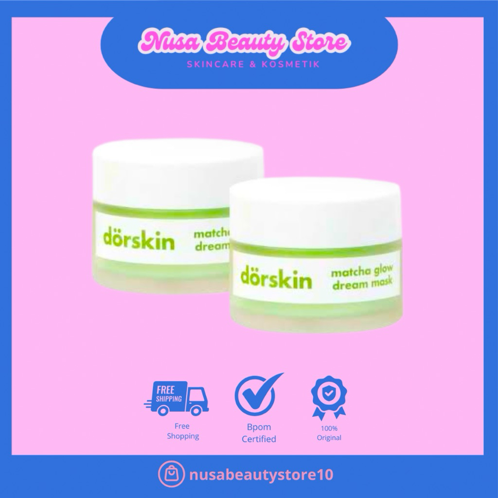 Dorskin Matcha Glow Dream Sleeping Mask