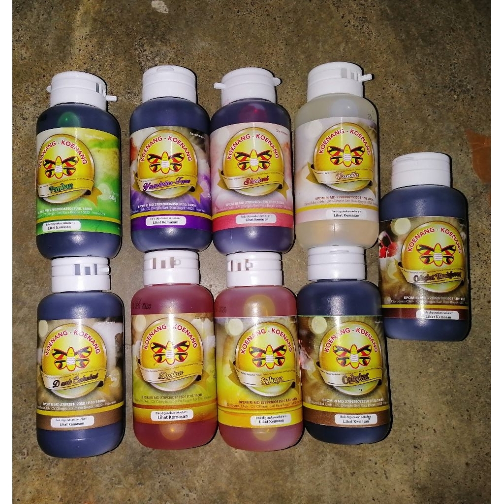 

Pasta Makanan - Minuman Koenang 60 ML (isi 3pcs)