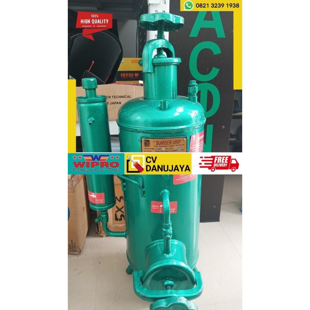 Tangki Tabung Tengki Las Tanki Tekanan Tinggi 1 KG Kower Las Karbit Sumber Urip