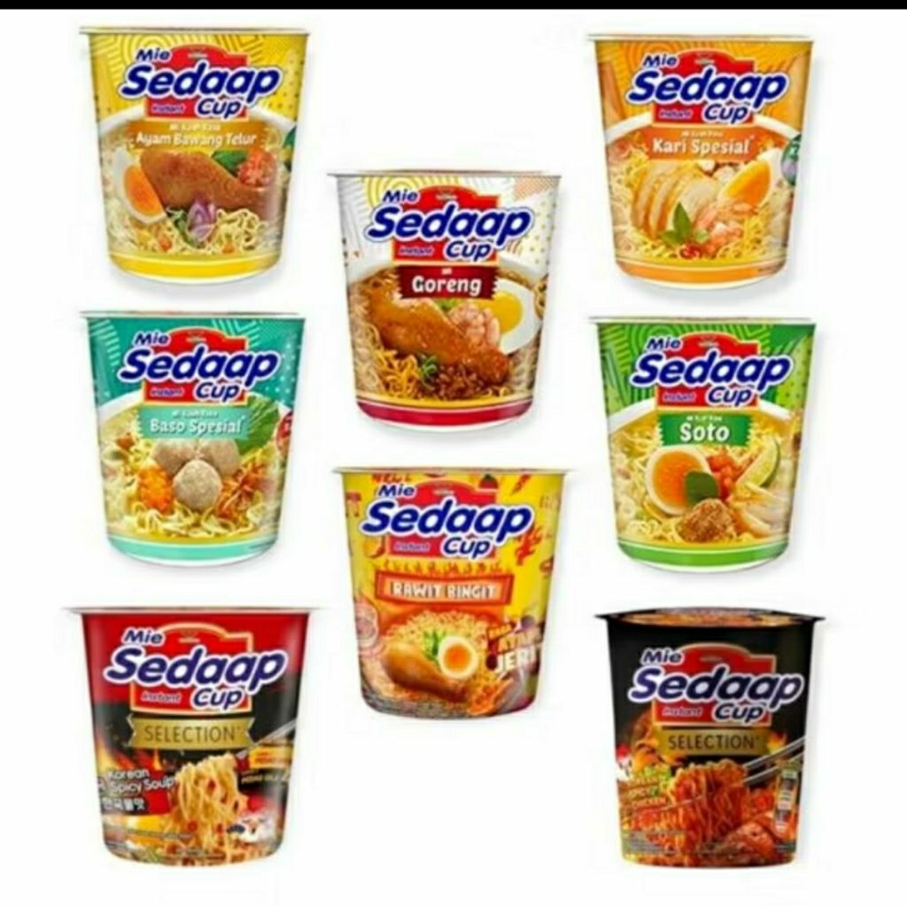 

MIE SEDAAP CUP ALL VARIANT RASA | MIE SEDAAP CUP HARGA PROMO DISKON TERMURAH | MIE INSTANT CUP SEDAAP