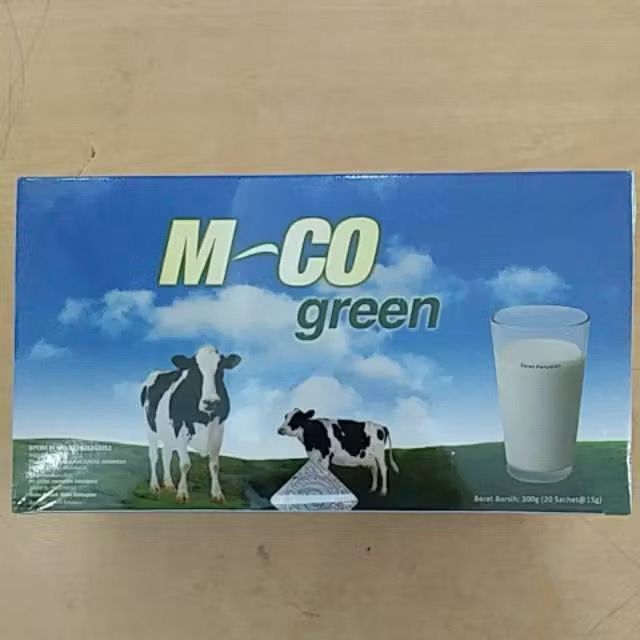 

SUSU BUBUK MCO GREEN COLOSTRUM ISI 20 SACHET / SUSU KOLOSTRUM MURAH