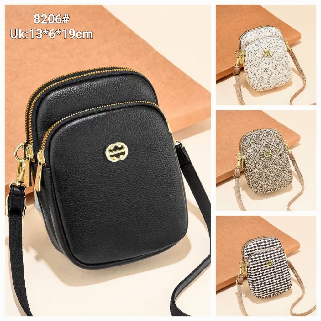 Tas Hp Wanita Import / Tas Selempang Mini Wanita 8206#