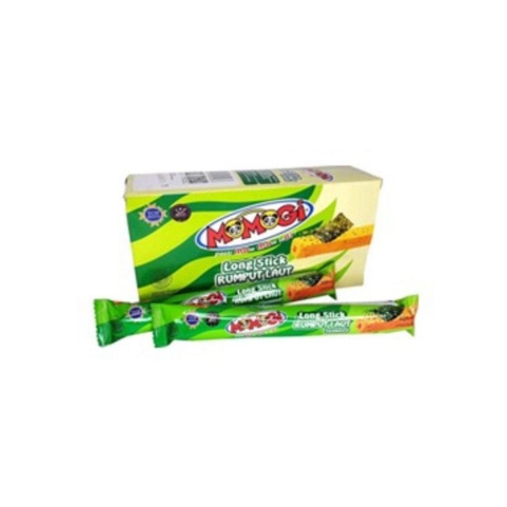 

Momogi snack long stick rumput laut pck 12 g