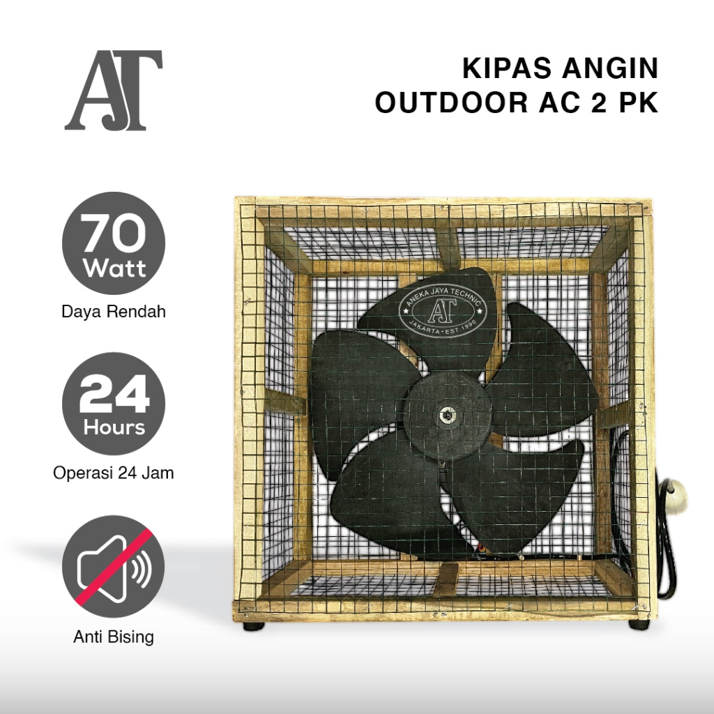 (Khusus Daun 5) Kipas Angin Blower Outdoor AC 2 PK Bekas Outdoor AC