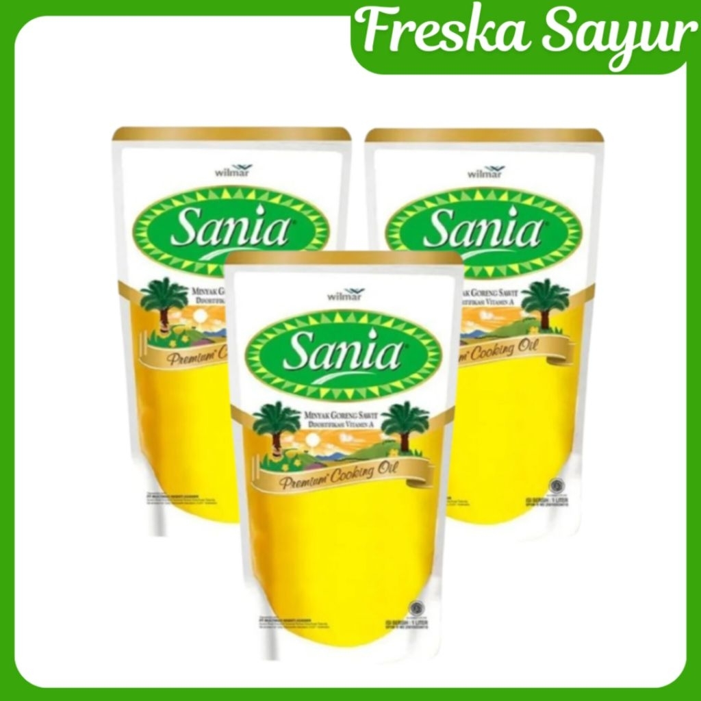 

Paket Bundling 3 Pcs Minyak Goreng Sania 1 Liter