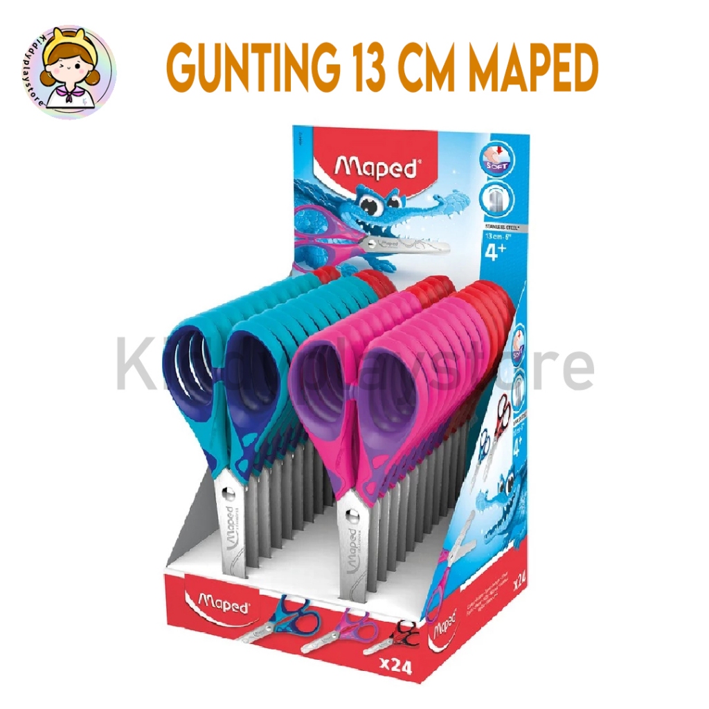 

Maped Gunting Pulse Essentials Soft 13 cm - Warna Acak / Random