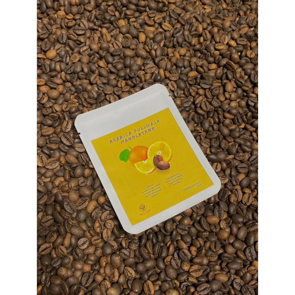 

Kopi Drip Bag Arabika Fullwash Manglayang 12g/Kopi 100% Asli/Fresh Roasted/Kopi Seduh Praktis