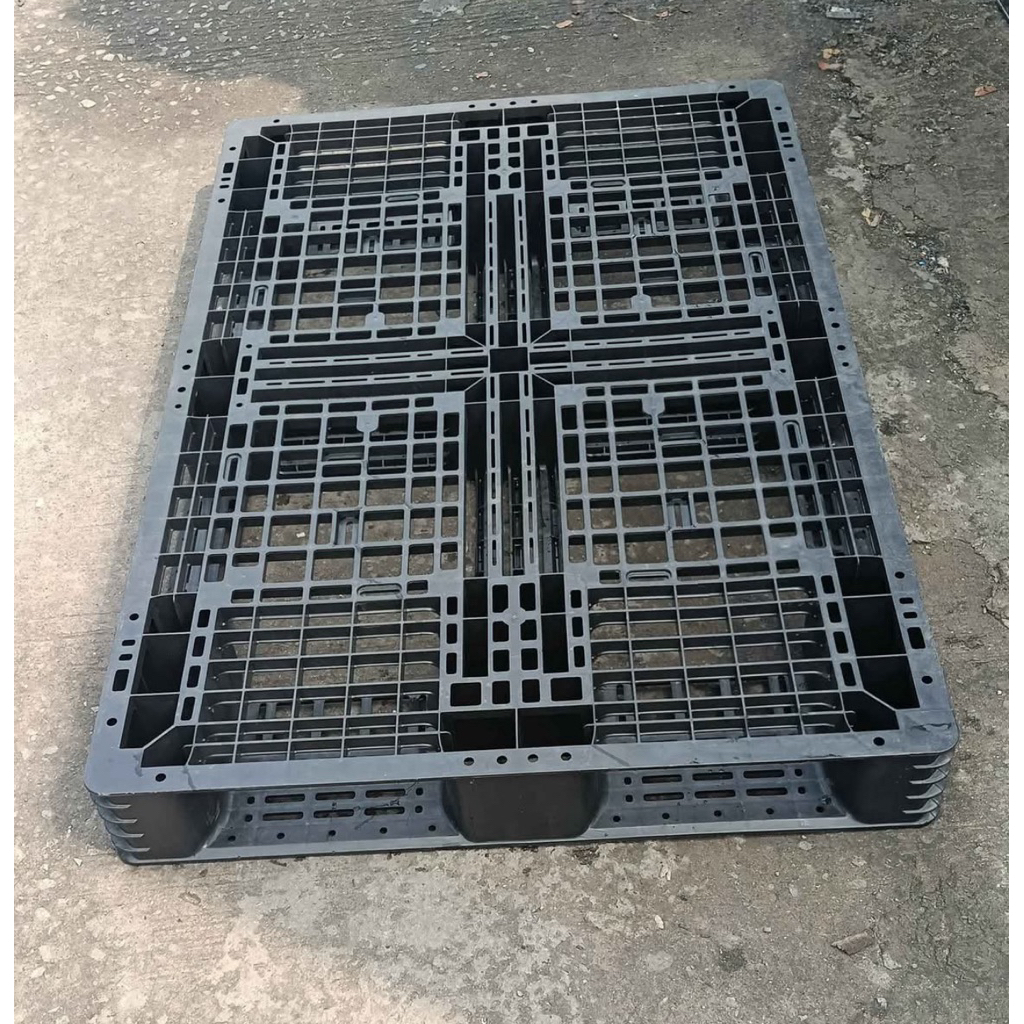 

palet plastik ukuran 80x120x12cm bekas berkualitas