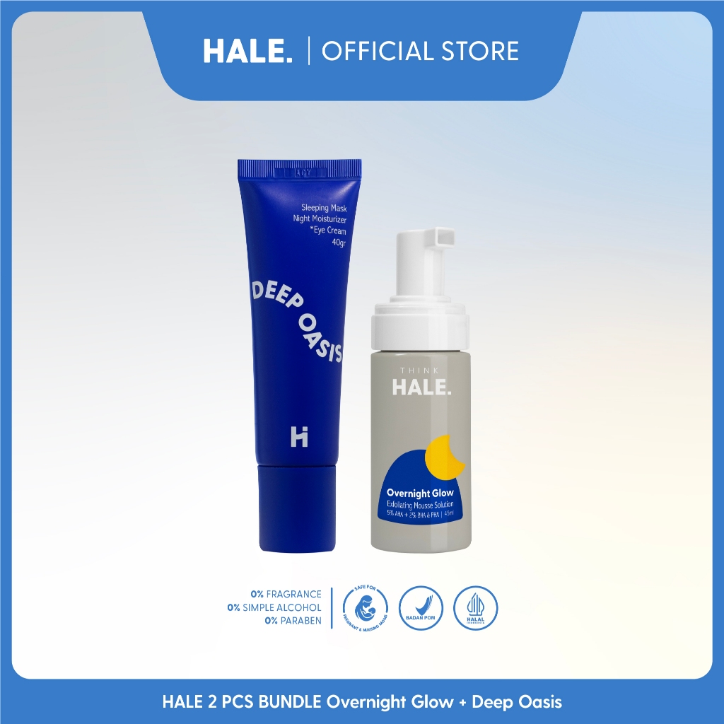 HALE Bundle: Overnight Glow + Moisturizer