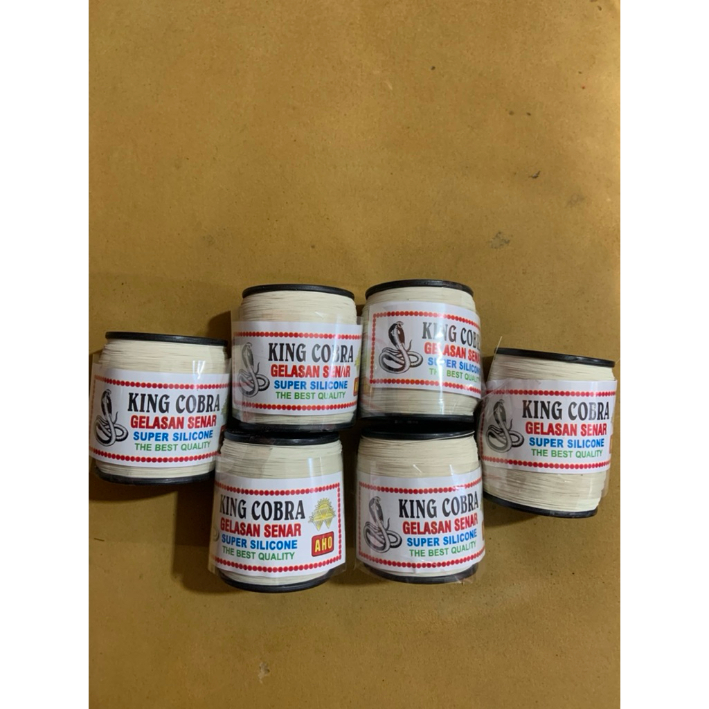Gelasan KING COBRA AHO Original 2200 Yard – Benang Layangan Premium Super Tajam