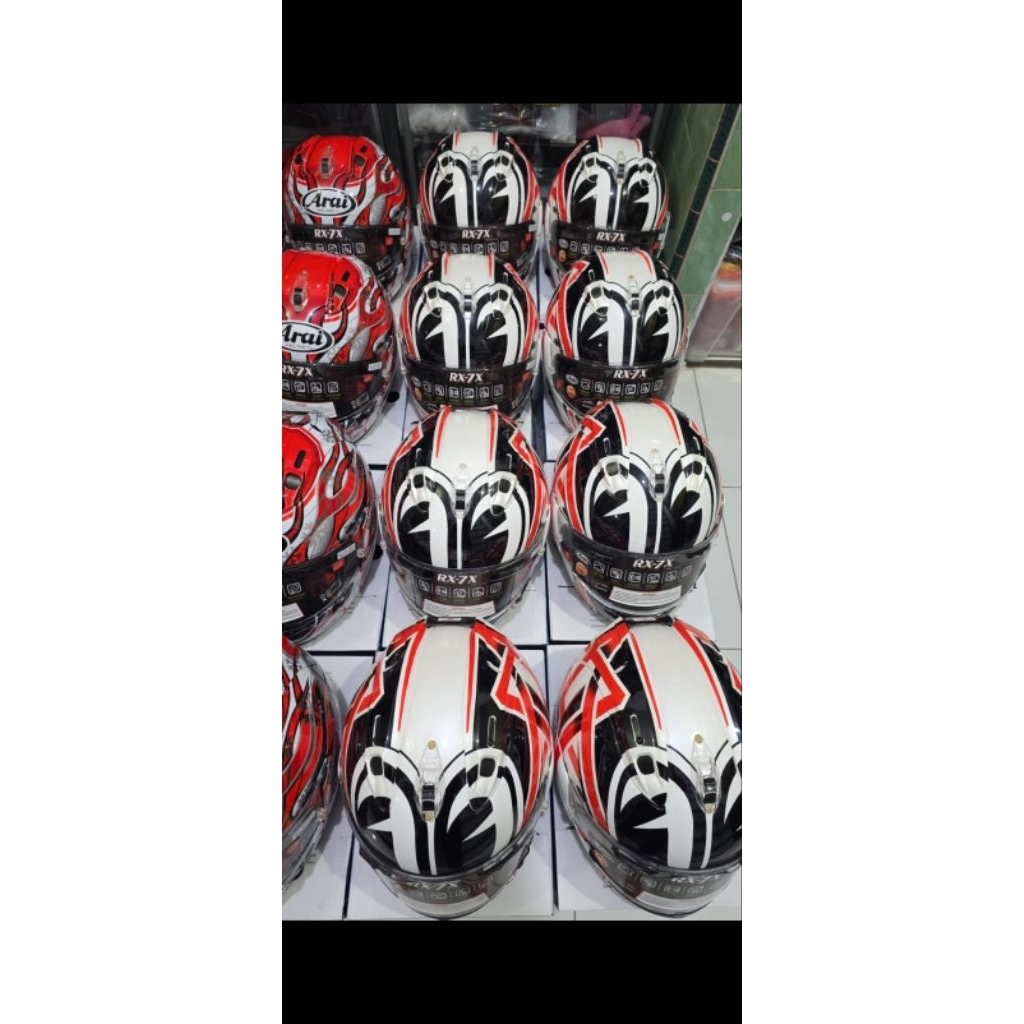 arai rx7x Nakano star fullface