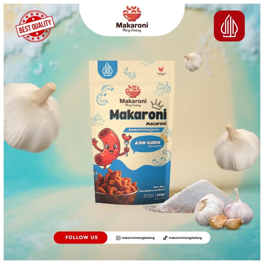 

Makaroni Mang Dadang Rasa Asin Gurih - Rasa Autentik 15 Tahun