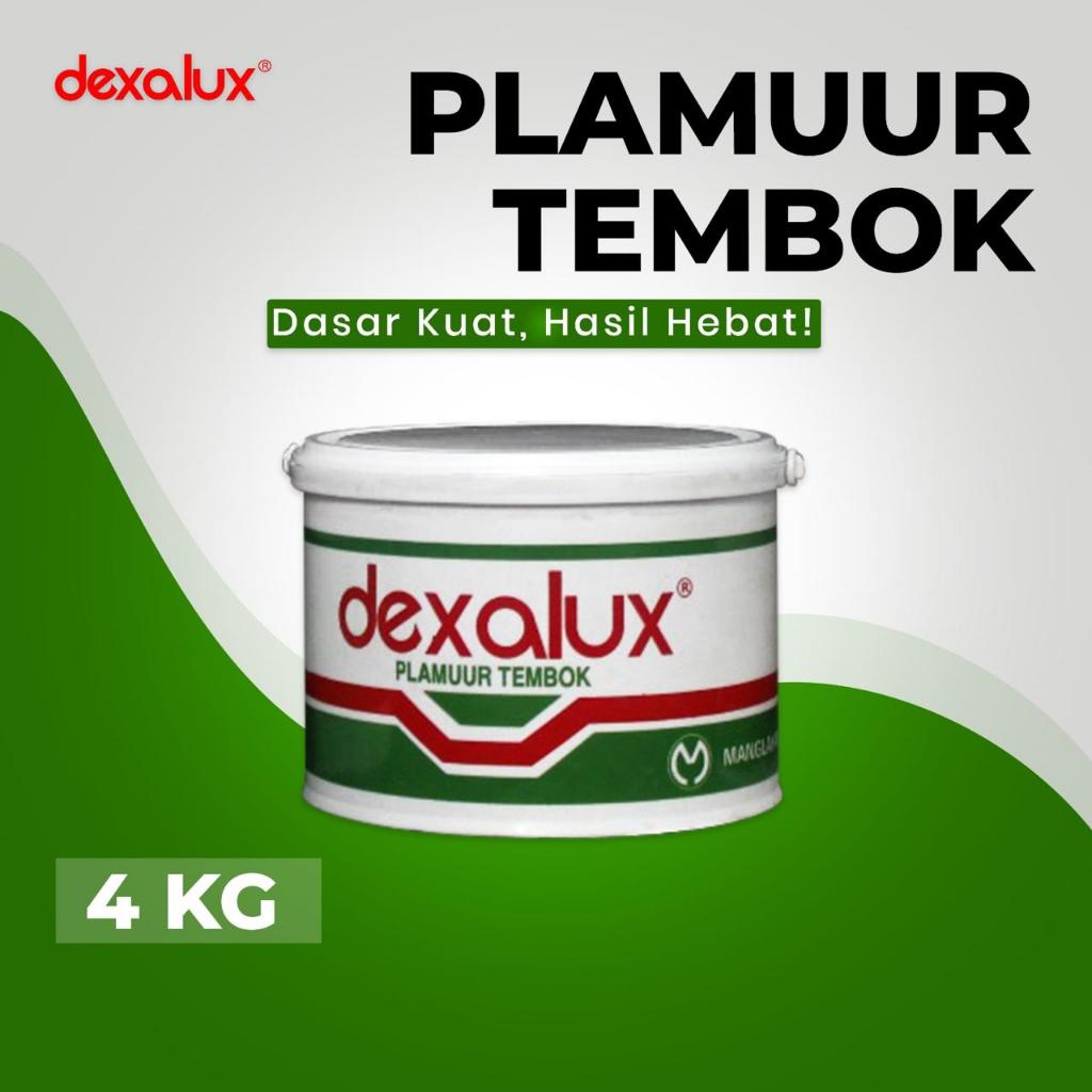 Dexalux Plamuur Tembok Paint  Cat Dexalux 4KG