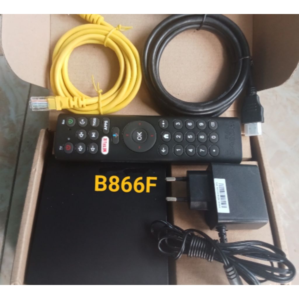 STB  B866F OS 14 SUDAH ROOT UNLOCK  REMOTE VOICE RAM 2 GB ROM 32 GB SIAP PAKAI