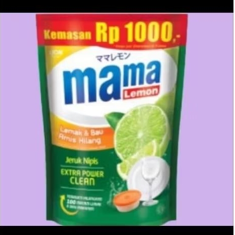 (1 DUS ISI 72pcs) MAMA LEMON KEMASAN 1000