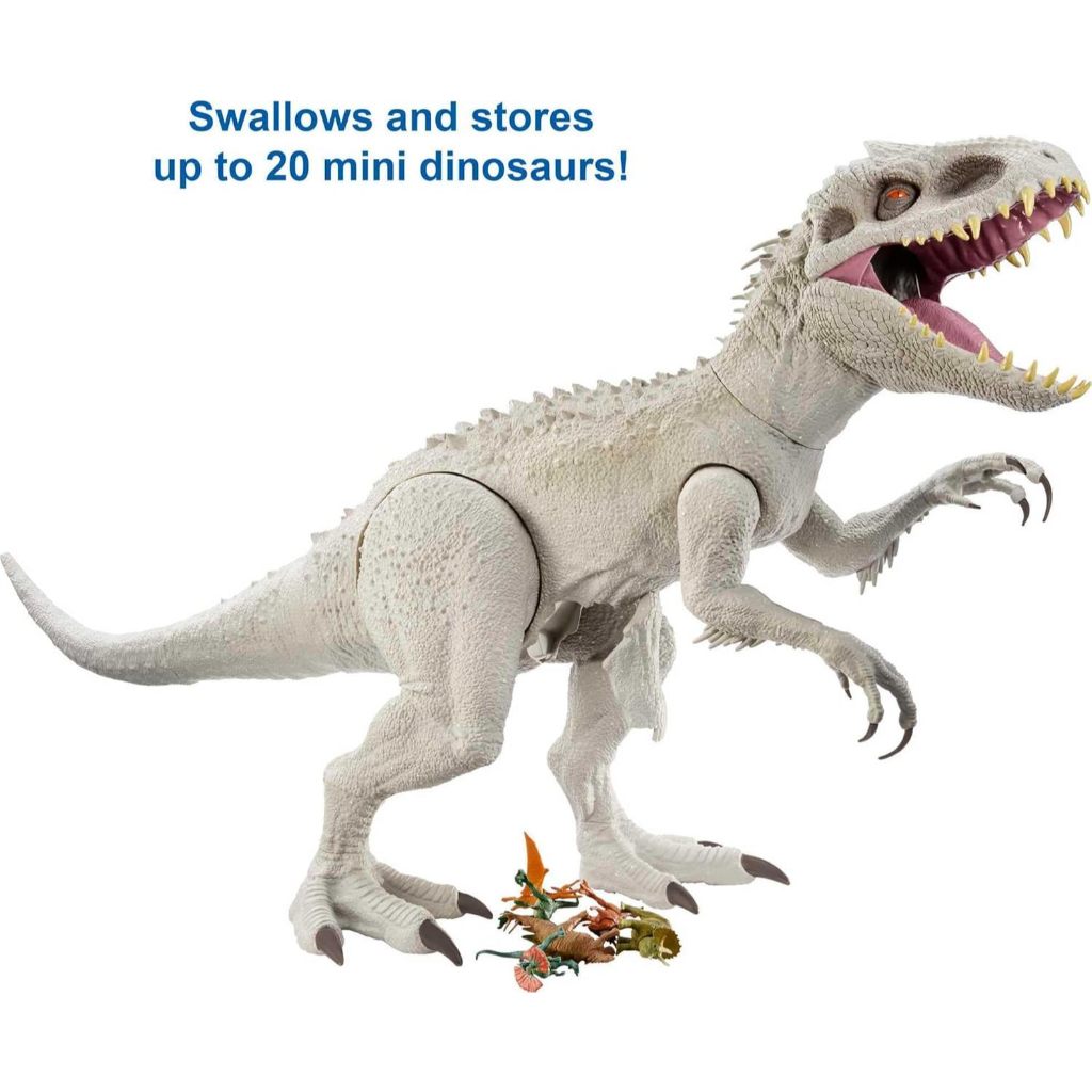 Mattel Jurassic World Camp Cretaceous Super Colossal Indominus Rex Dinosaur Toy