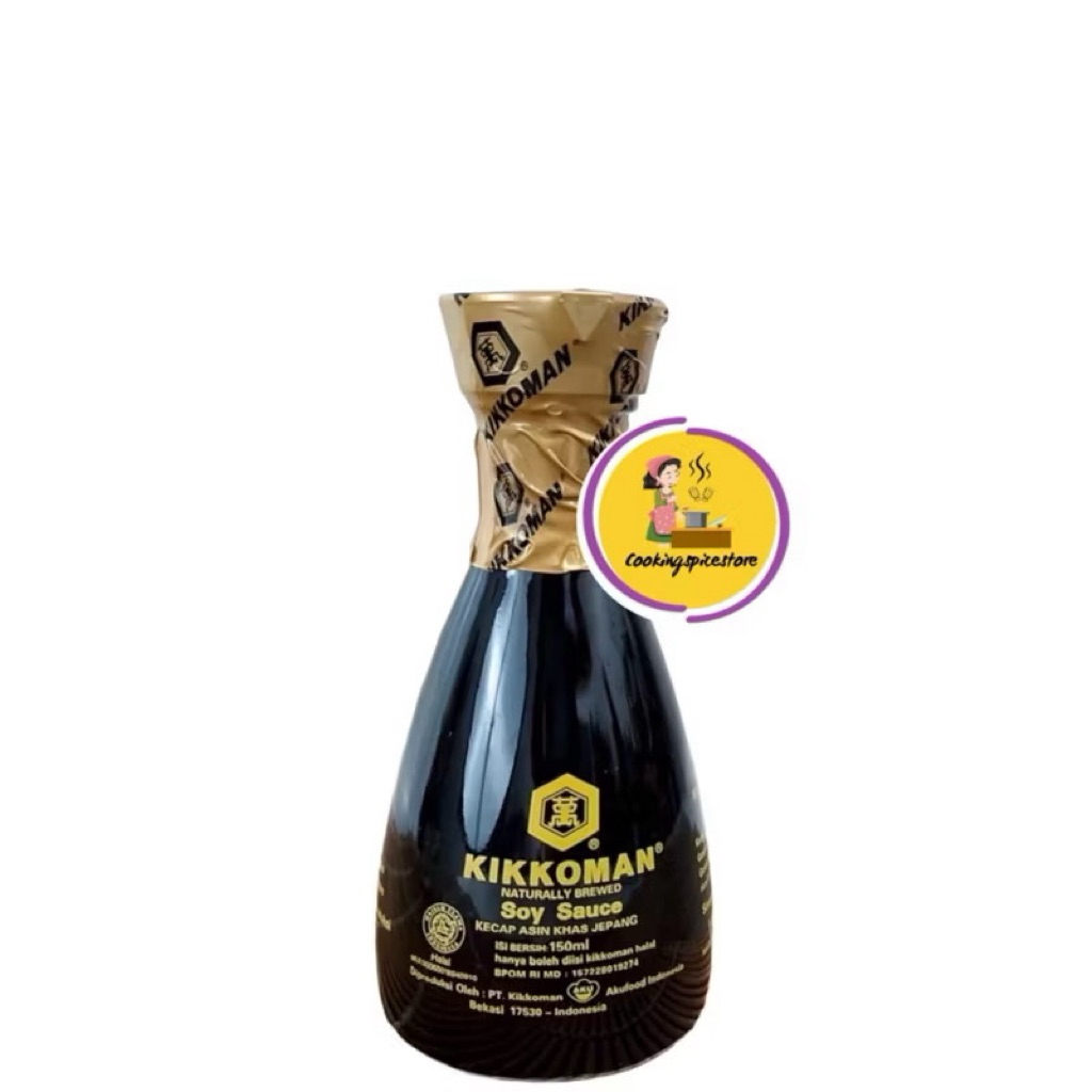 

Kikkoman Kecap Asin / Soy sauce / Kecap Asin jepang 150ml