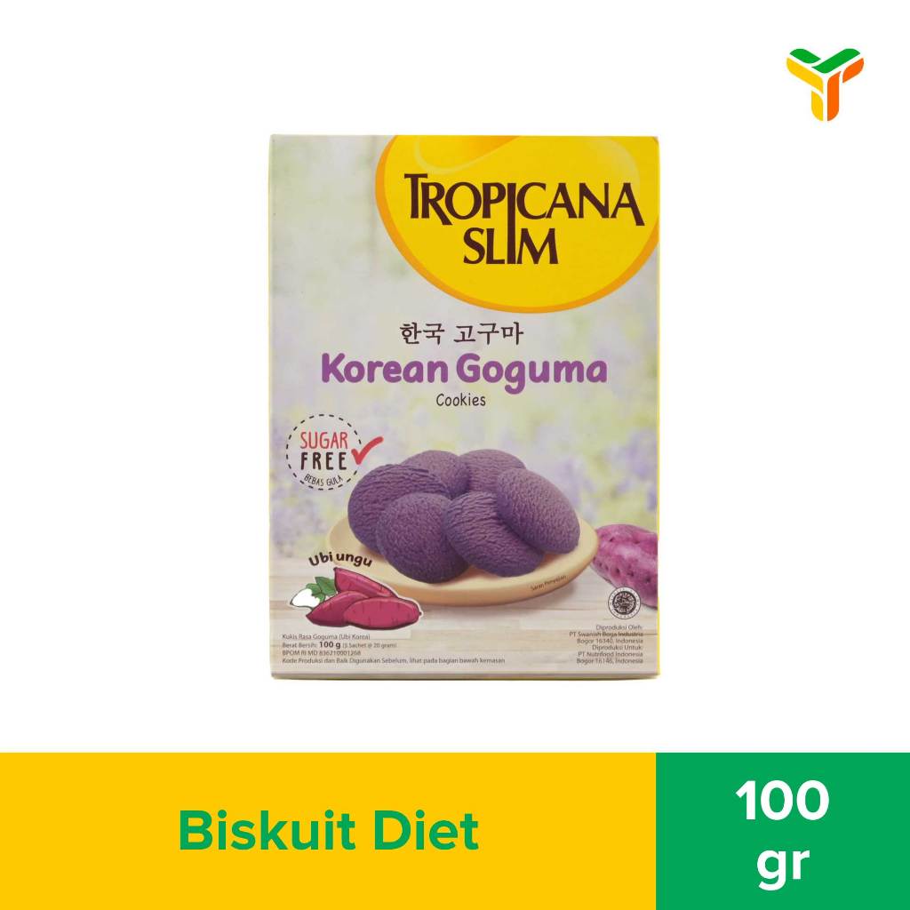 

Tropicanaslim Korean Goguma Cookies 20 G