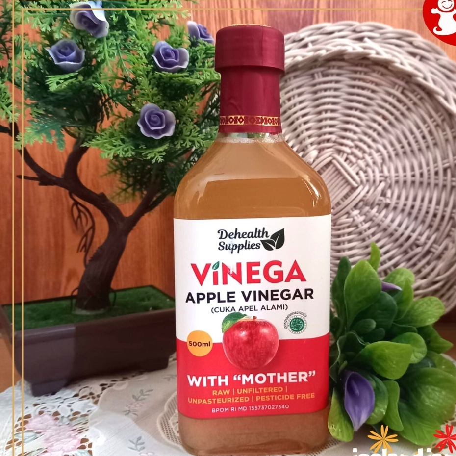 

Dehealth Supplies Vinega Apel 500ml / 250 ml (Kaca)