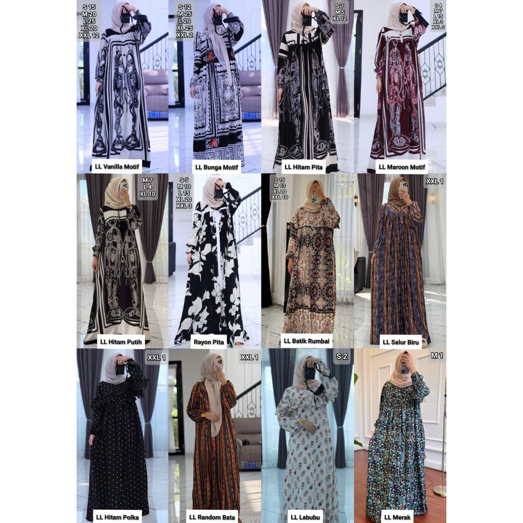 GAMIS LABELLADAILY BY ANJANI SABILA )