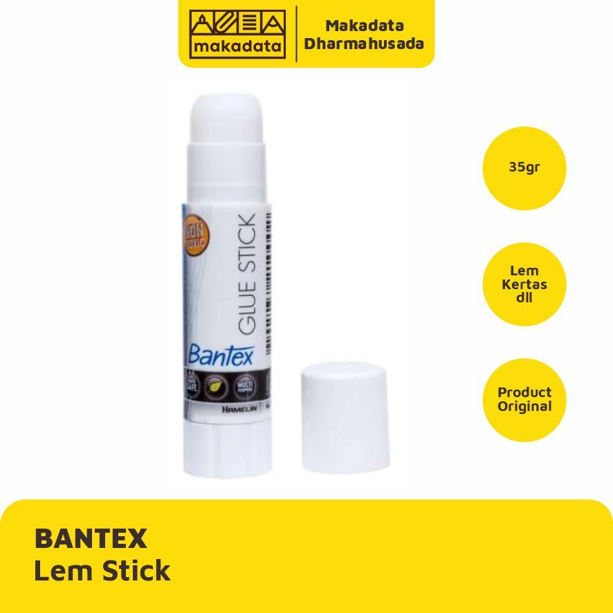 

GLUE | LEM STICK BANTEX 35 GRAM (1PCS)