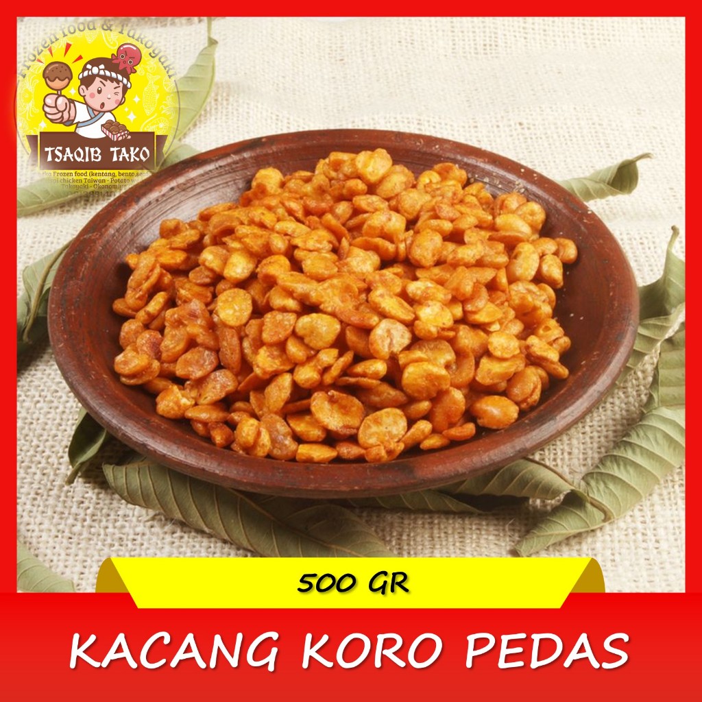 

JAIPONg kacang koro pedas kupas 1kg harga pabrik
