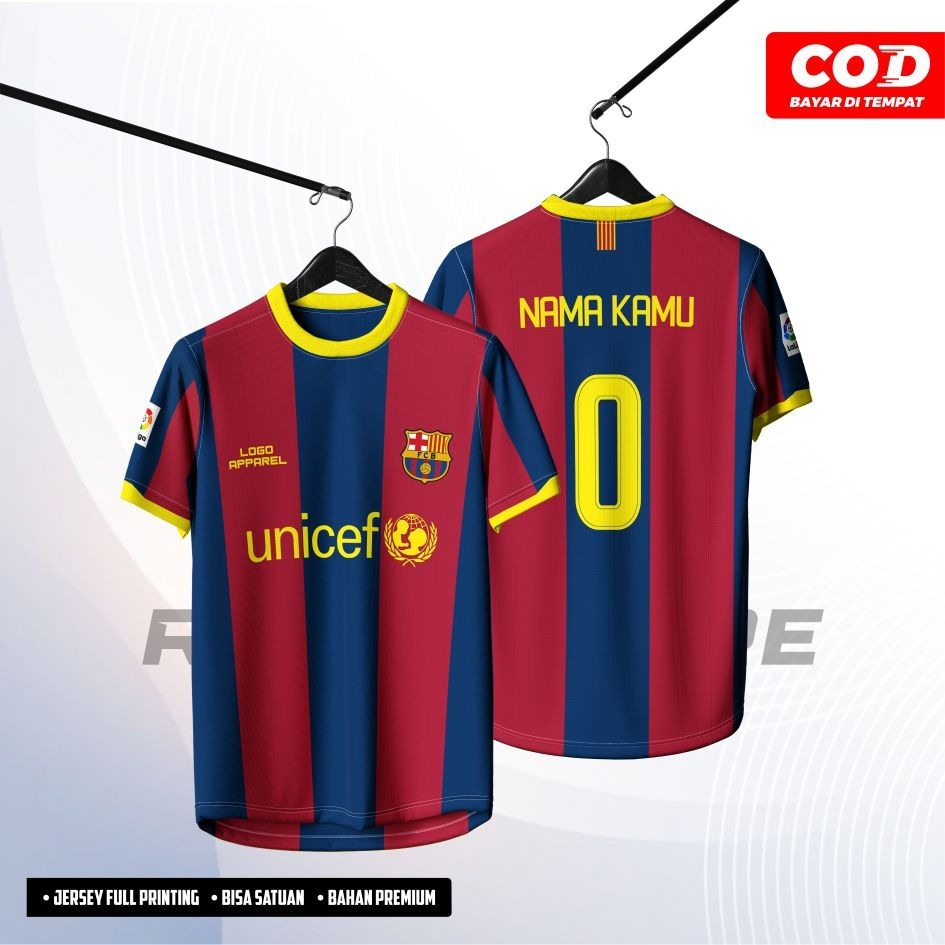 JERSEY BARCELONA 2010 PRINTING