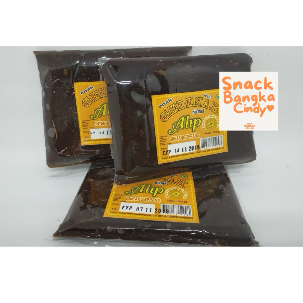 

Kue Gelinak Bangka Alip