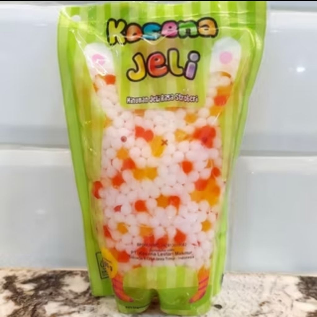 

Jelly Karakter 500 gram - Kosena / Zumba Jeli Topping bubble bentuk