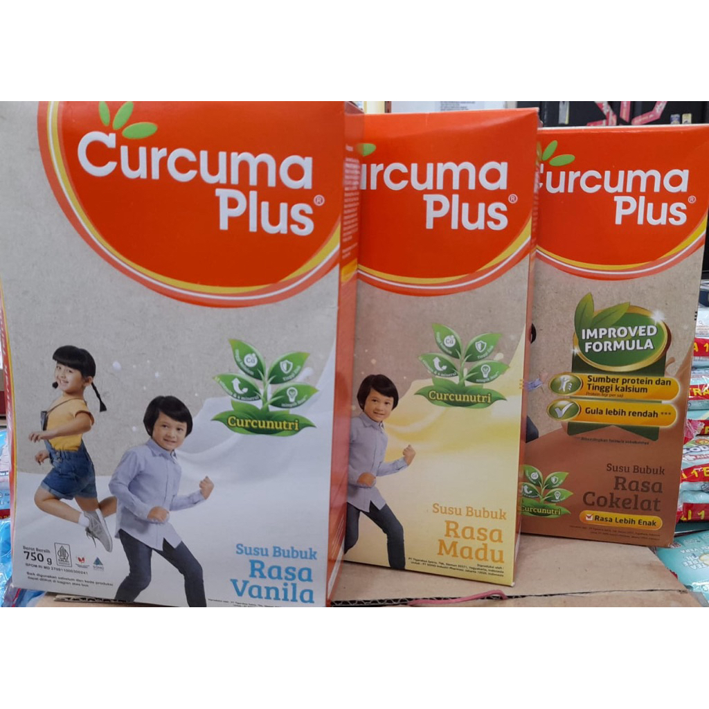 

TERMURAH !!!SUSU CURCUMA PLUS 750gr VANILLA,MADU COKLAT