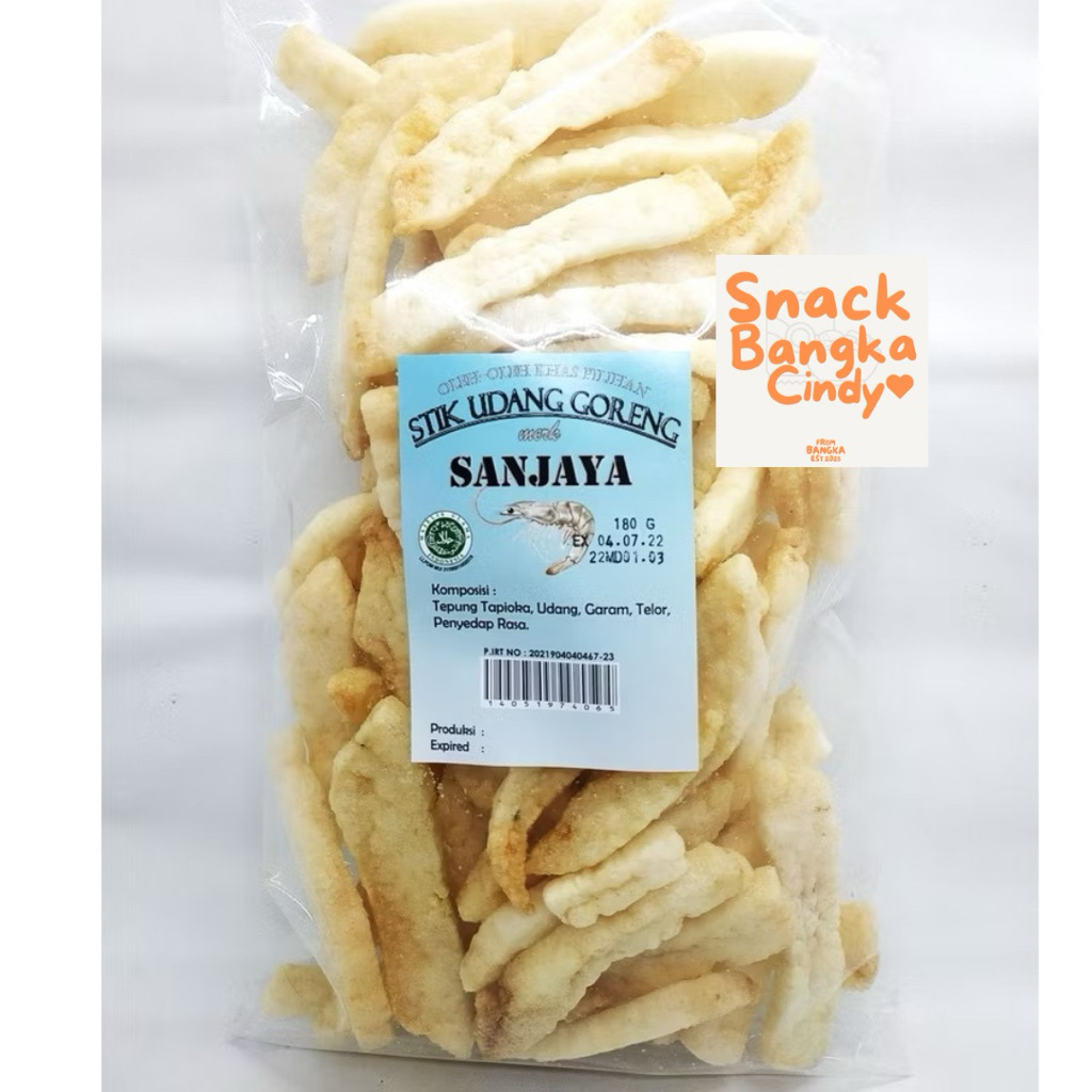 

Kerupuk Stick Udang Sanjaya Bangka