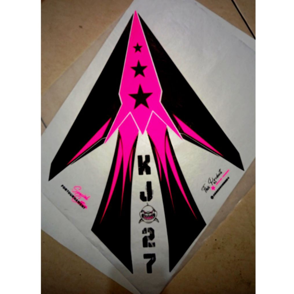 Kertas Layangan Sablon 2 Warna /50Lembar