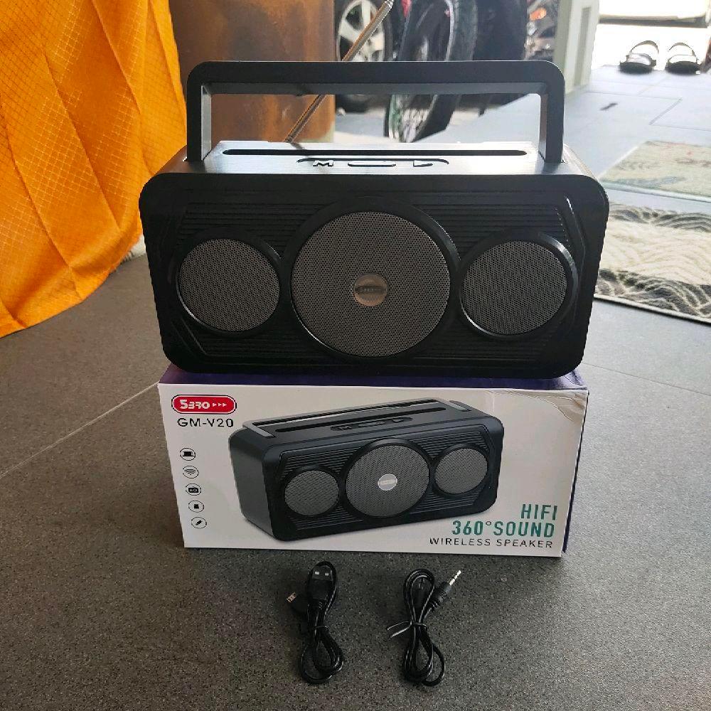 SPEAKER BLUETOOTH 5BRO GM-V20 / GM V20 MANTUL BASSNYA KAK