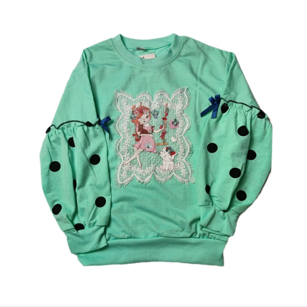 Kaos Anak Panjang Perempuan 12 Tahun