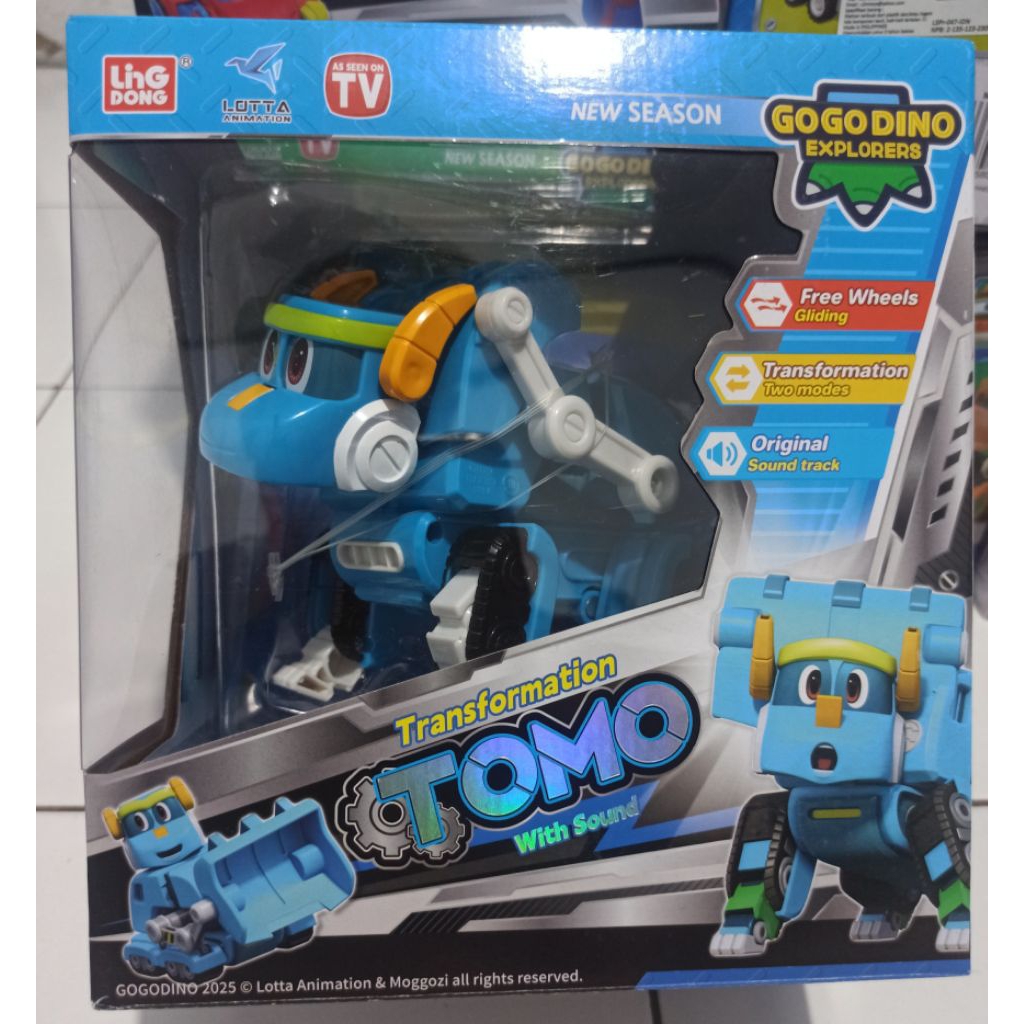 GOGODINO - TOMO | TRANSFORMATION ROBOT DINOSAURUS
